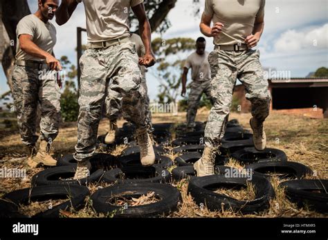 US Army Boot Camp Obstacle Course