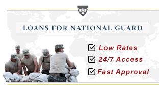 US Army National Guard Home Loan Guarantees