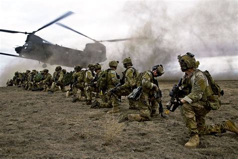 US Army Rangers in Action