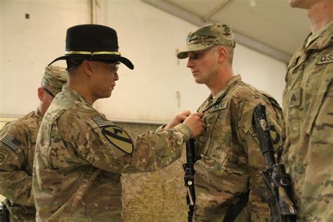 US Army Sergeant Promotion Ceremony