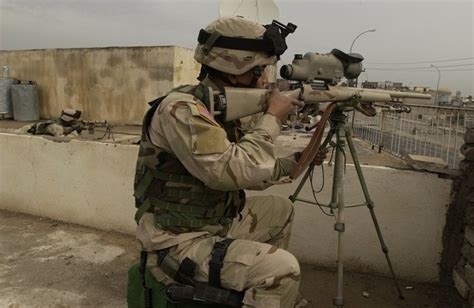 US Army sniper in Iraq