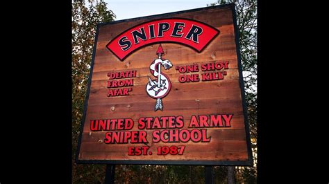 US Army Sniper School Training