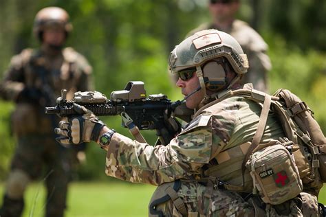 US Army Special Forces Soldier in Training