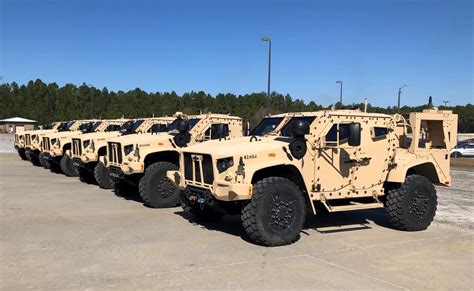 US Army Vehicles in Training