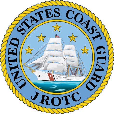 US Coast Guard JROTC students in uniform