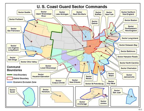 US Coast Guard Sector Commands