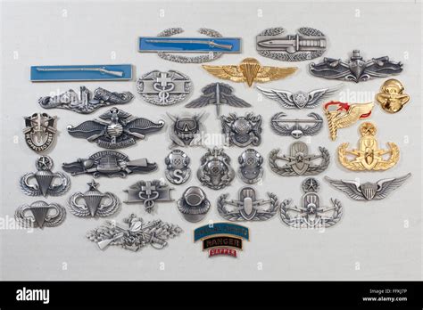 US Combat Badges