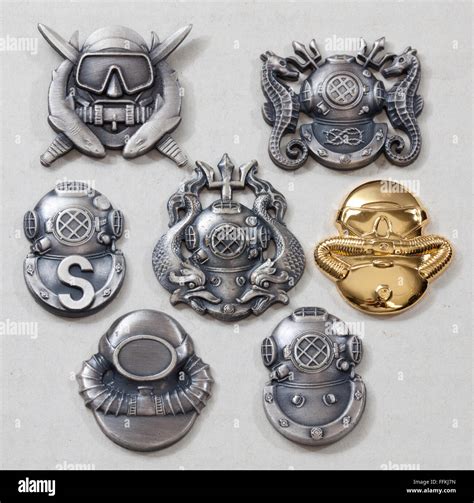 US Diver Badges