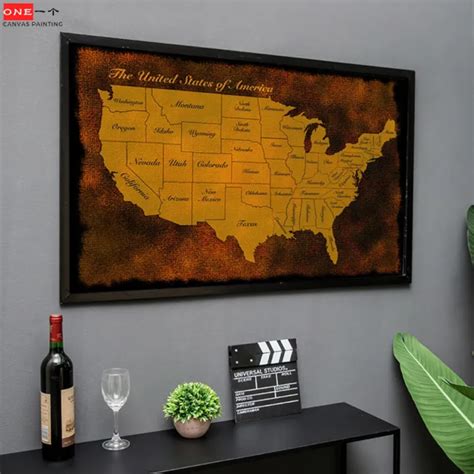 US Map Prints Gallery