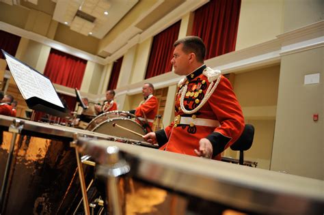 US Marine Band Rehearsal