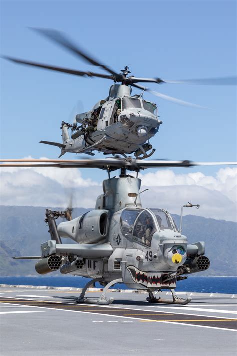 US Marine Corps Helicopter Attack