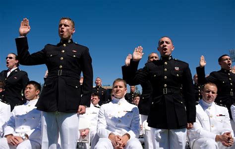 US Marine Corps Oath Ceremony