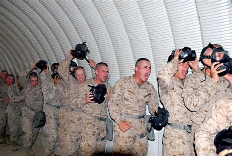 US Marine Corps OCS Confidence Chamber