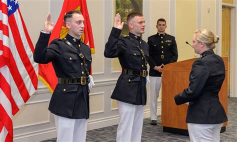 US Marine Corps Officer Commissioning