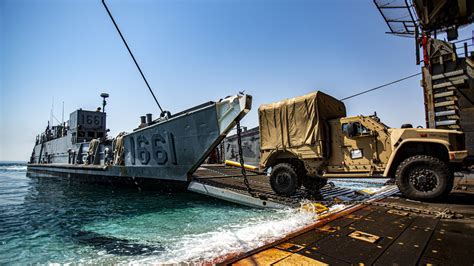 US Marines in Logistics Training