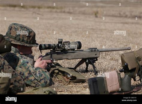 US Marines Sniper Rifle M40A3