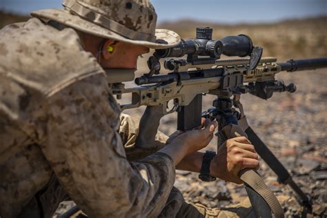 US Marines Sniper Rifle Training