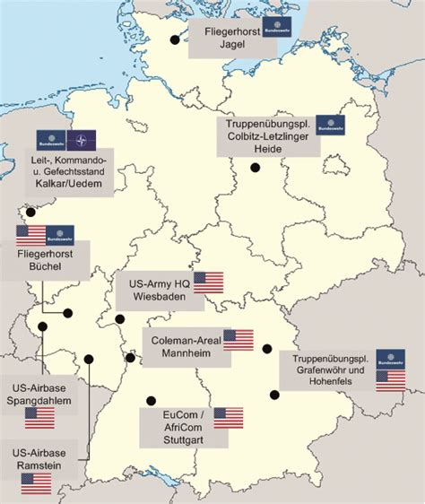 US Military Bases in Germany Locations