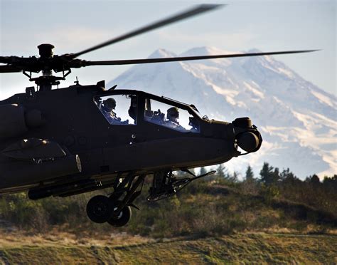 US Military helicopter in flight