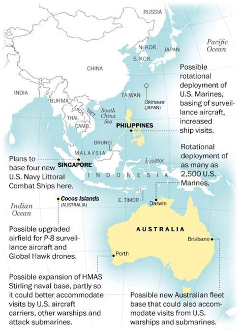 US military presence in Southeast Asia