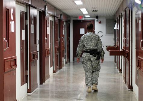 US Military Prison Cellblock