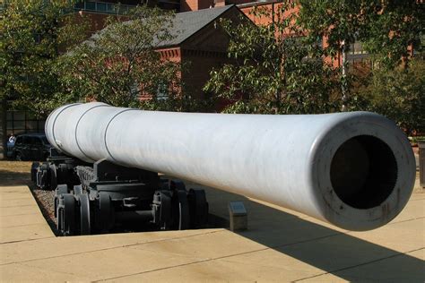 US Navy 16-inch gun barrel