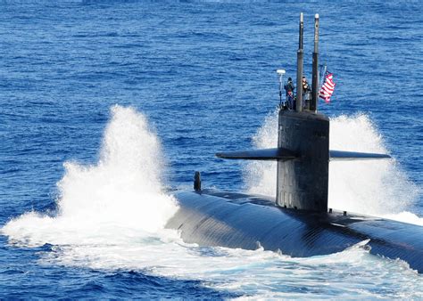 US Navy 7th Fleet submarine