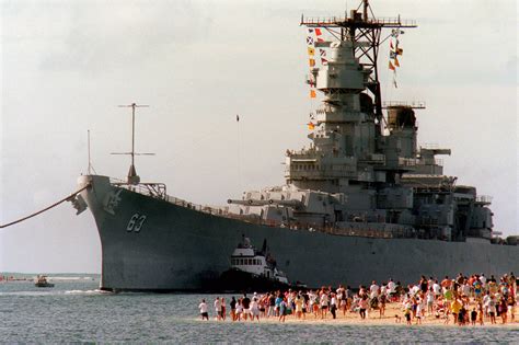 US Navy battleships at sea in the Pacific