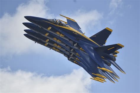 Blue Angels in flight