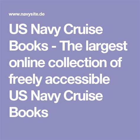 US Navy Cruise Book 1