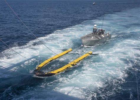 US Navy Mine Countermeasures Ship