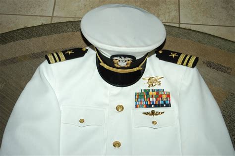 US Navy SEALs Dress Uniform Components