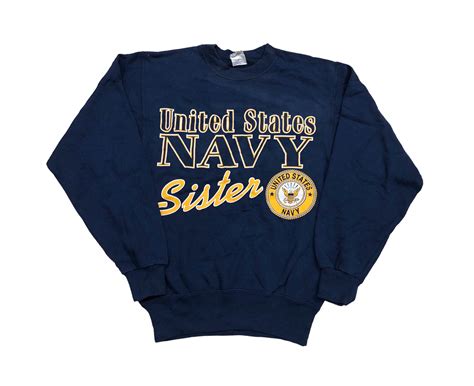 US Navy Sweatshirt Sizes