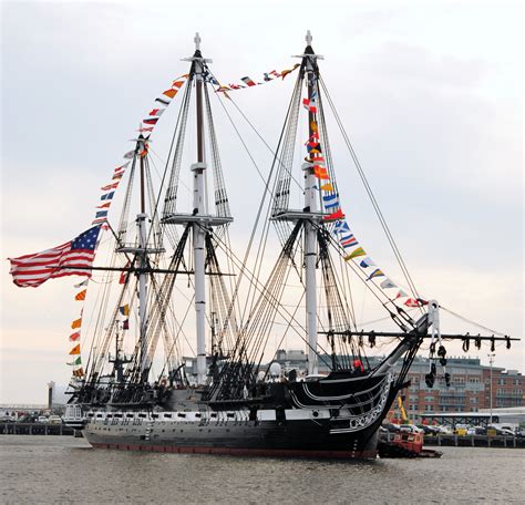 The USS Constitution, a symbol of enduring strength and heritage, is the oldest commissioned warship in the world.