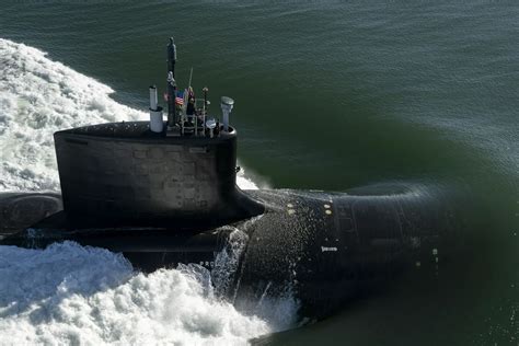 US Navy Virginia Class Submarine