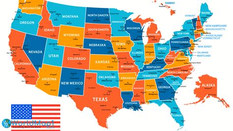 US State Map Printable Apps