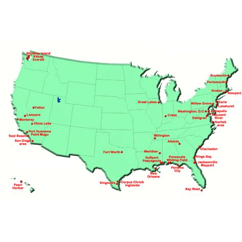 US Submarine Bases