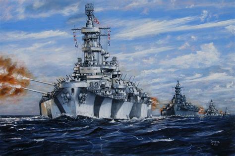 US Warships Battleships