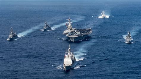 US Warships Korea