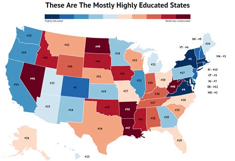 USA map education