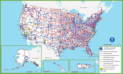 USA road map