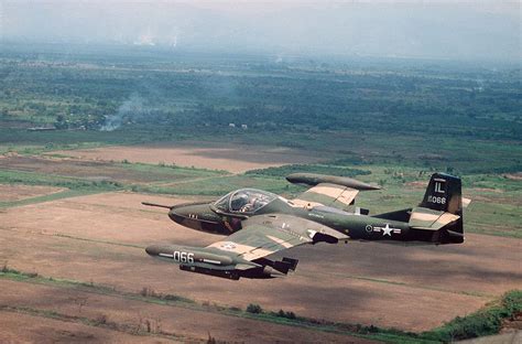 US Air Force planes during the Vietnam War