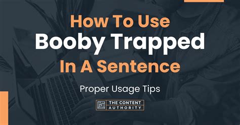 Using Booby Traps Image