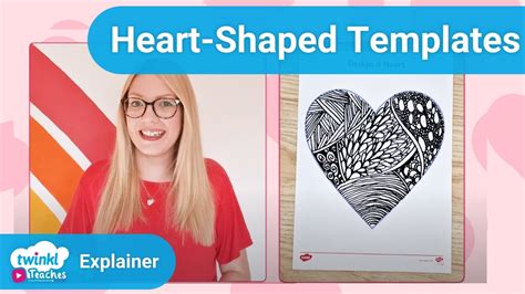 Using Heart Shape Templates