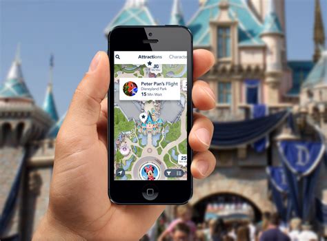 Using the Disneyland App