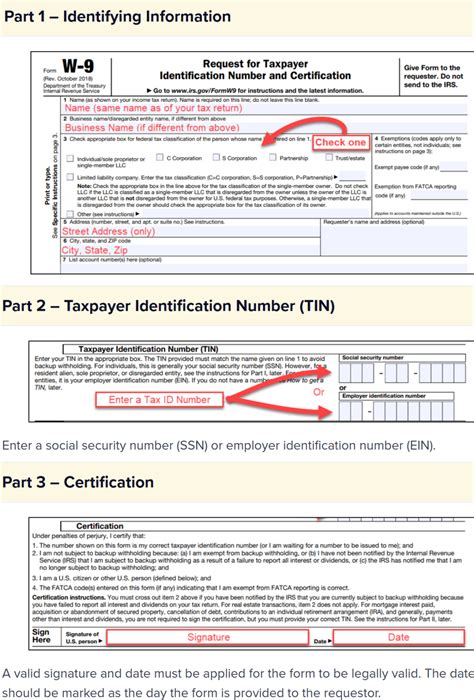 Using W9 Form