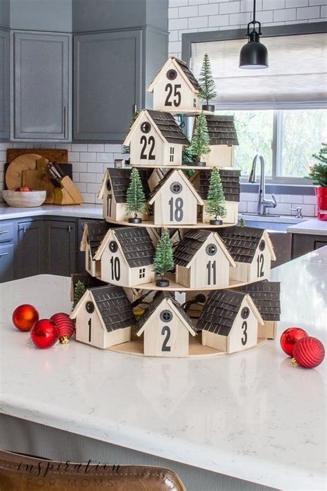 Using Wooden Advent Calendar