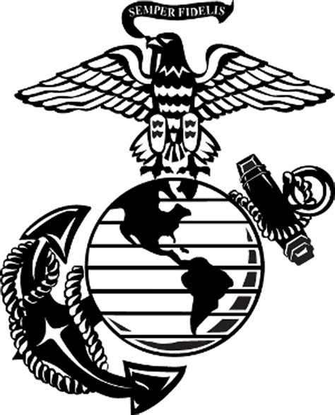 USMC eagle, globe, and anchor logo