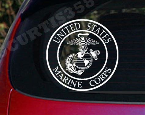 USMC vehicle decals ideas