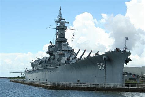 USS Alabama Battleship interior